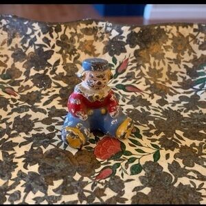 Vintage Dutch‎ Boy and Girl Paper Weight, Americana Hubley